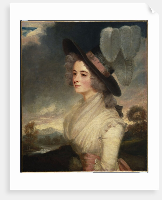 Portrait of Miss Elizabeth Beresford, half length by John Hoppner