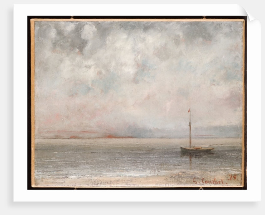 Clouds on Lake Geneva, 1875 by Gustave Courbet