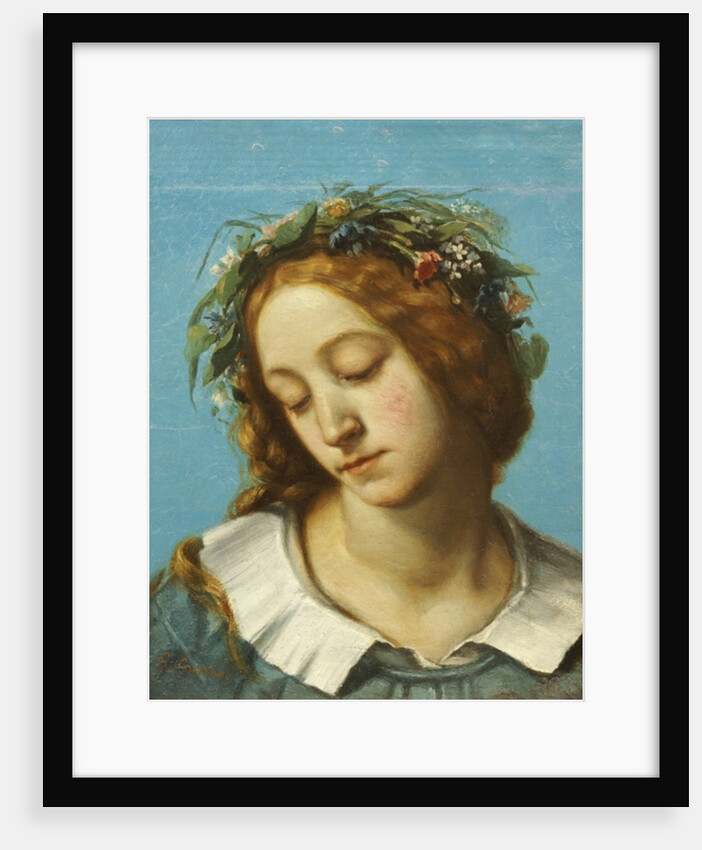 Ophelia, 1842 by Gustave Courbet
