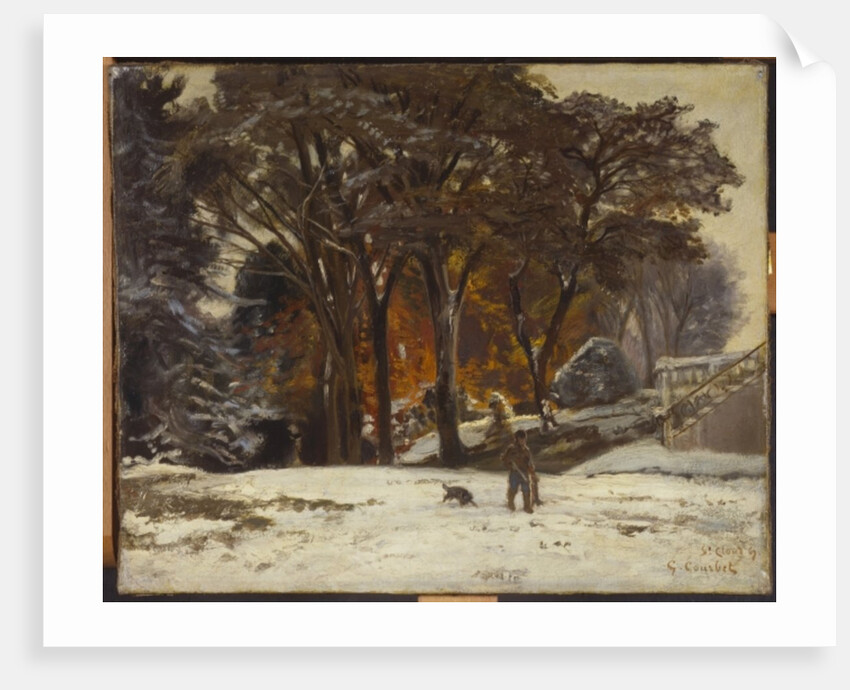 The Poacher, 1867 by Gustave Courbet