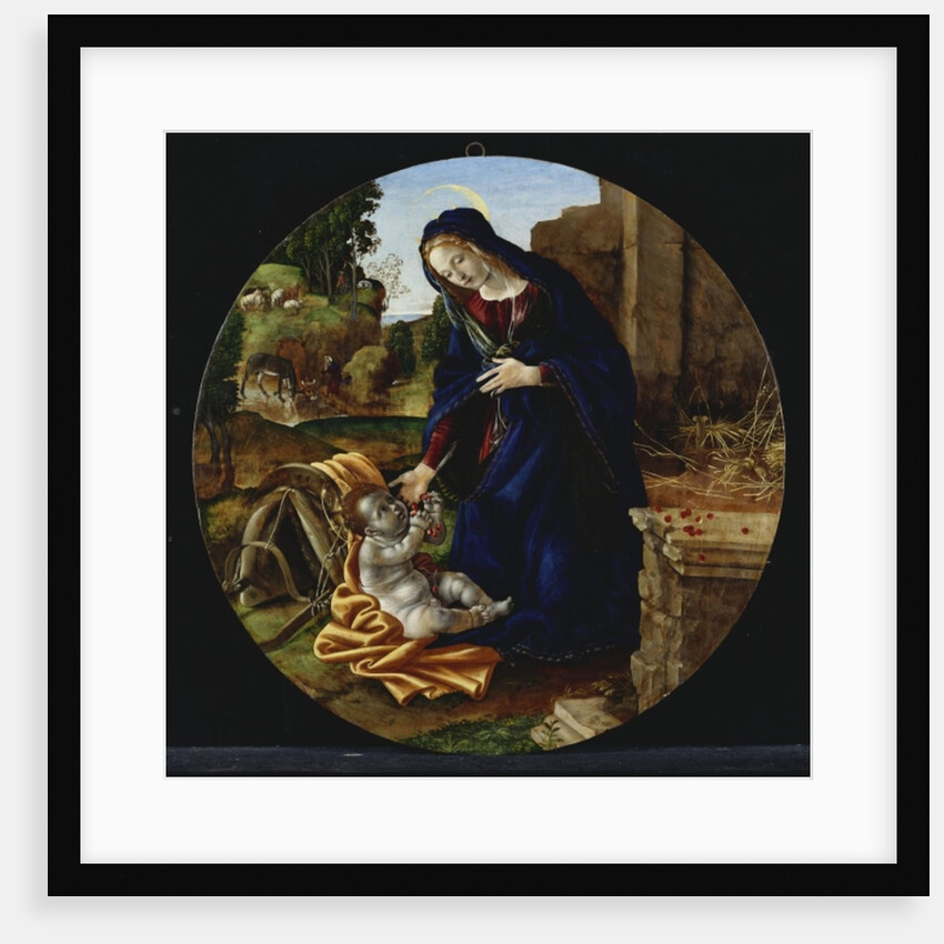 The Rest on the Flight into Egypt by Filippino Lippi