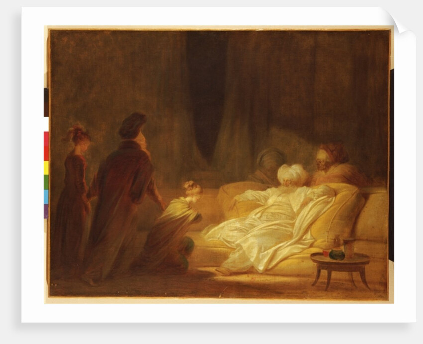 Le Pacha by Jean-Honore Fragonard