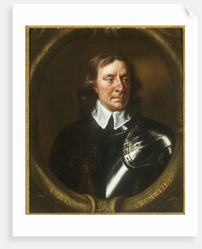 Portrait of Oliver Cromwell by Peter Lely
