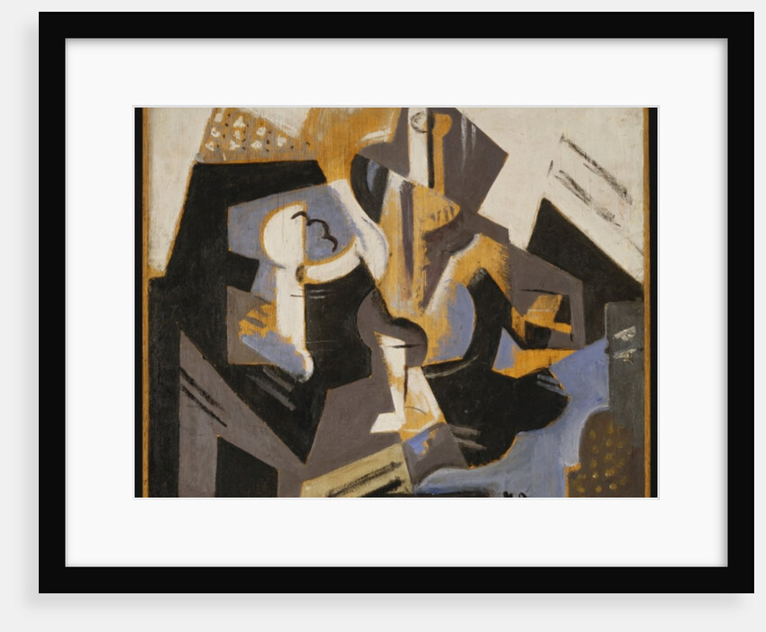 Cubist Still Life in Blue and Grey, c.1917 by Maria Blanchard