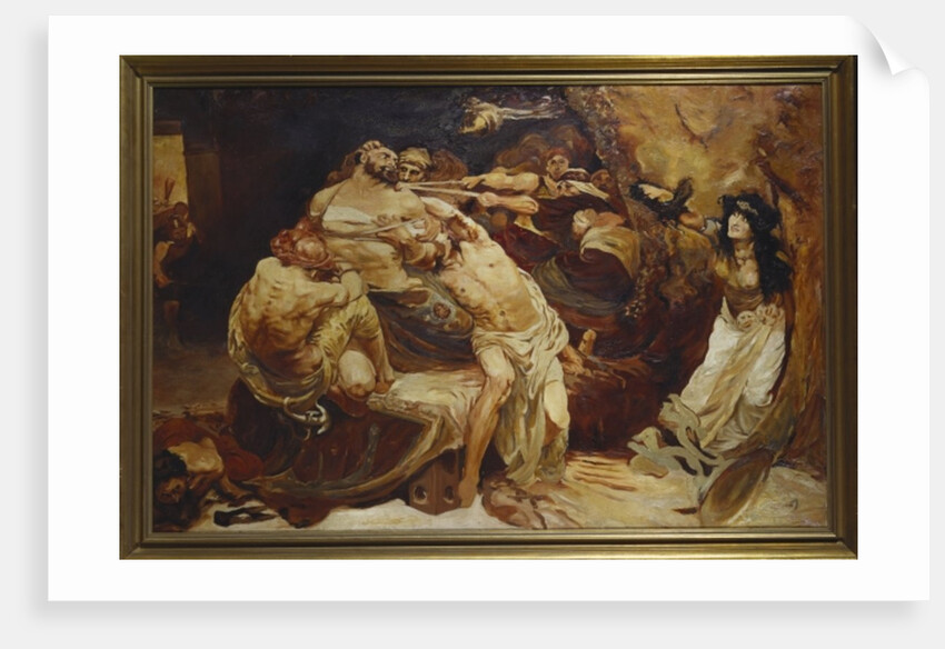 Samson and Delilah by Solomon Joseph Solomon