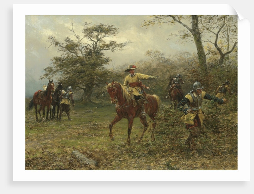 The Boscobel Oak, 1889 by Ernest Crofts