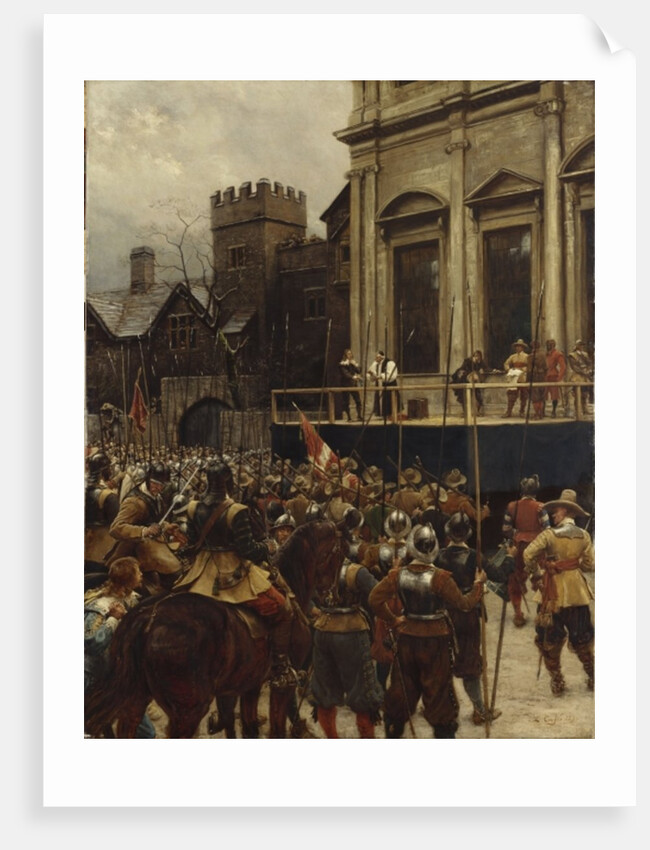 Whitehall, 30th January 1649, 1890 by Ernest Crofts
