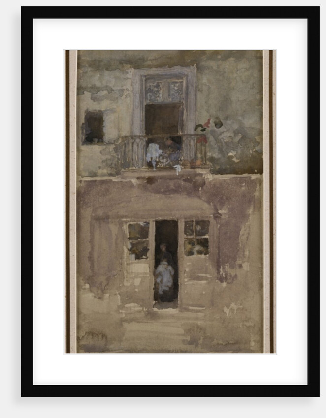 The Balcony, c.1888 by James Abbott McNeill Whistler