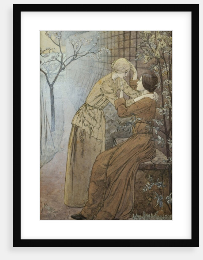 The Rendez-vous, 1892 by Carlos Schwabe