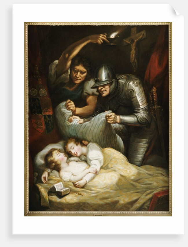 The Princes in the Tower by James Northcote