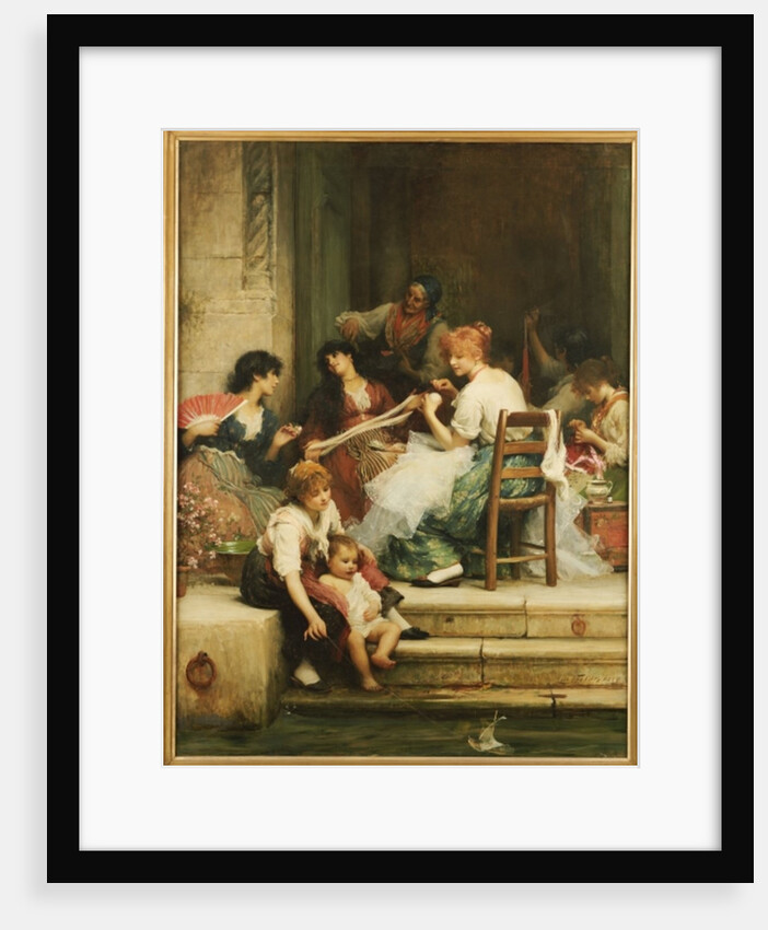 Venetian Life, 1884 by Samuel Luke Fildes