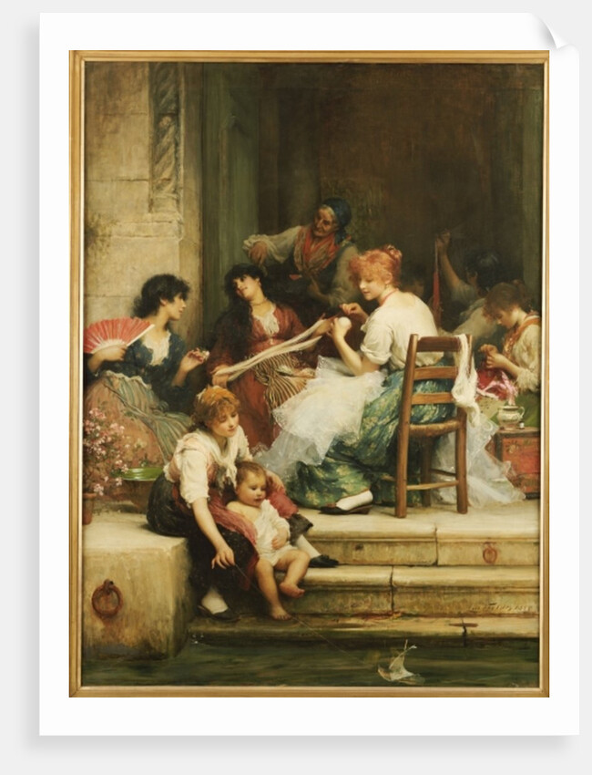 Venetian Life, 1884 by Samuel Luke Fildes