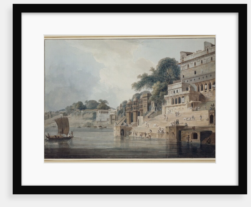 Dasasvamedha Ghat, Benares, Uttar Pradesh, c.1788-89 by Thomas & William Daniell