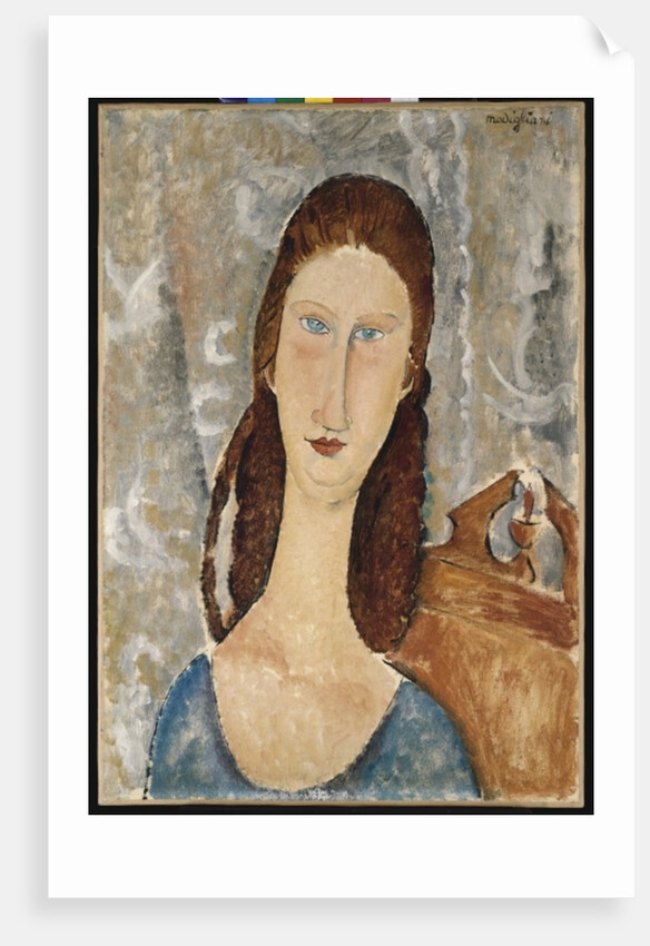 Portrait of Jeanne Hebuterne by Amedeo Modigliani