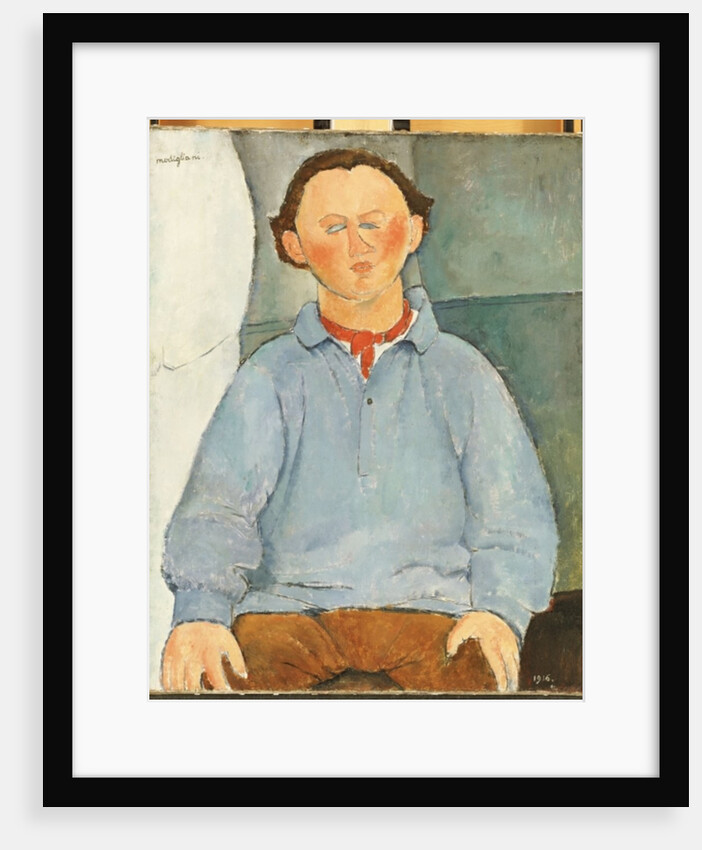 Portrait of Oscar Miestchanioff, c.1916 by Amedeo Modigliani