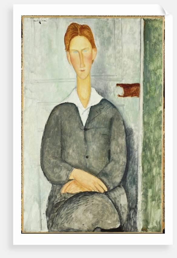 Young Man with Red Hair, 1906-19 by Amedeo Modigliani