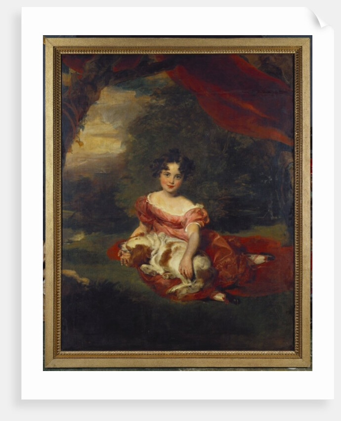 Portrait Of Miss Julia Beatrice Peel by Thomas Lawrence