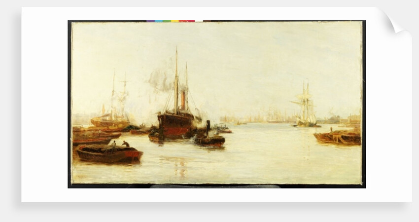 The Pool of London by William Lionel Wyllie