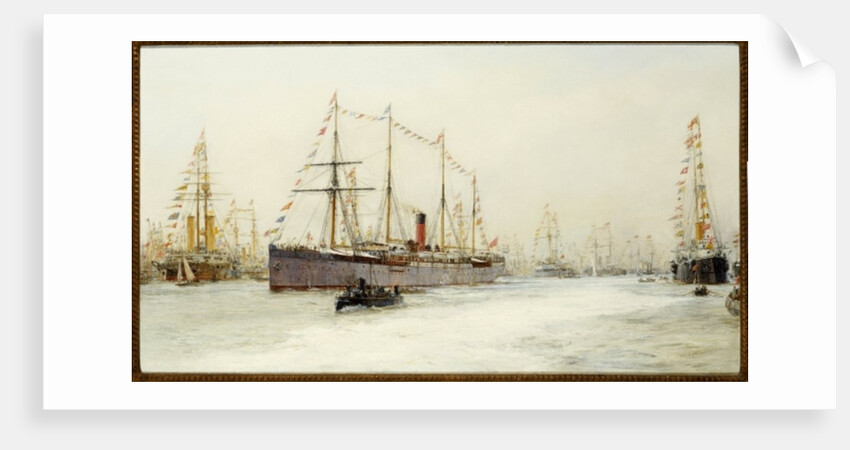 The Diamond Jubilee Review of 1897 by William Lionel Wyllie