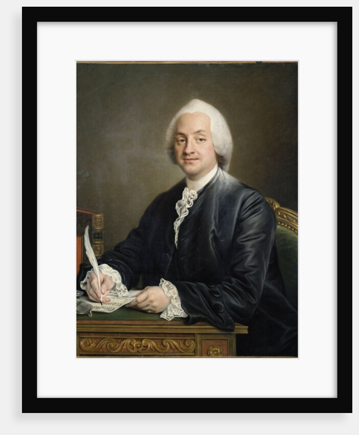 Portrait of Denis Paul Le Pot de la Fontaine. 1772 by Francois-Hubert Drouais