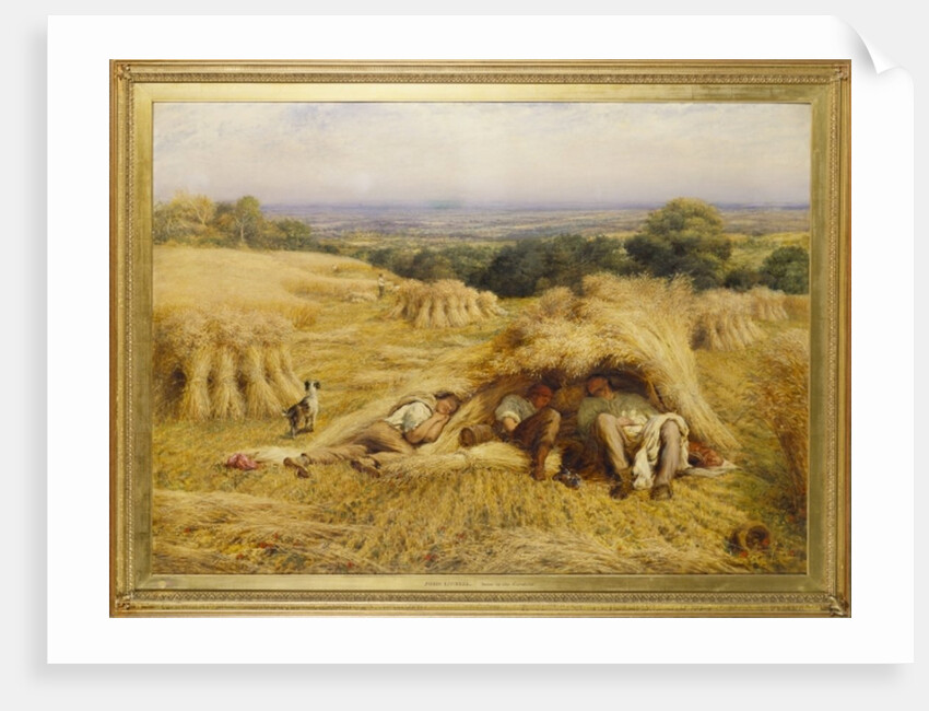 The Noonday Rest, 1862 by John Linnell