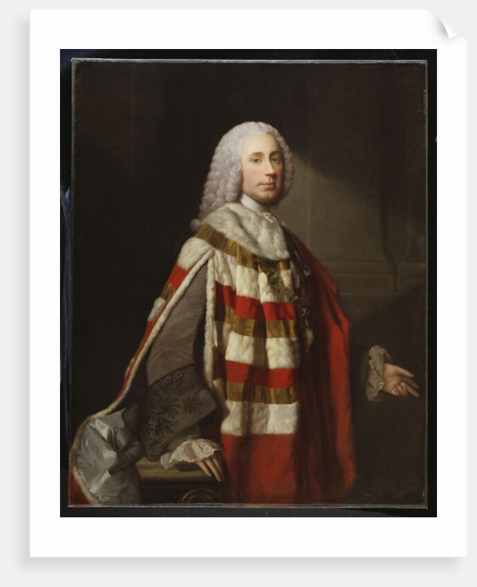 Portrait of a Nobleman, thought to be James, 8th Earl Of Moray by Allan Ramsay