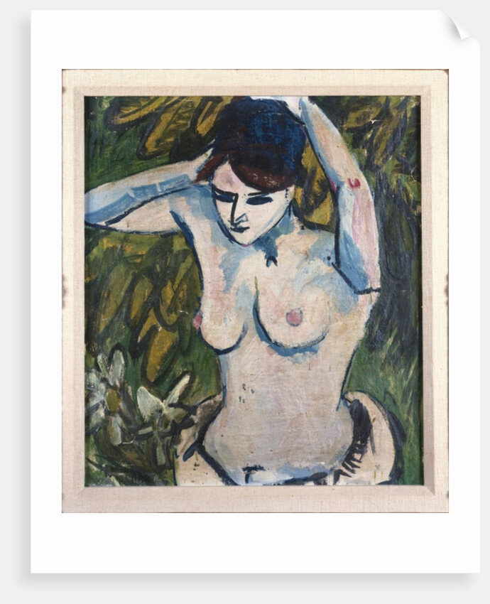 Woman with Raised Arms, 1910 by Ernst Ludwig Kirchner
