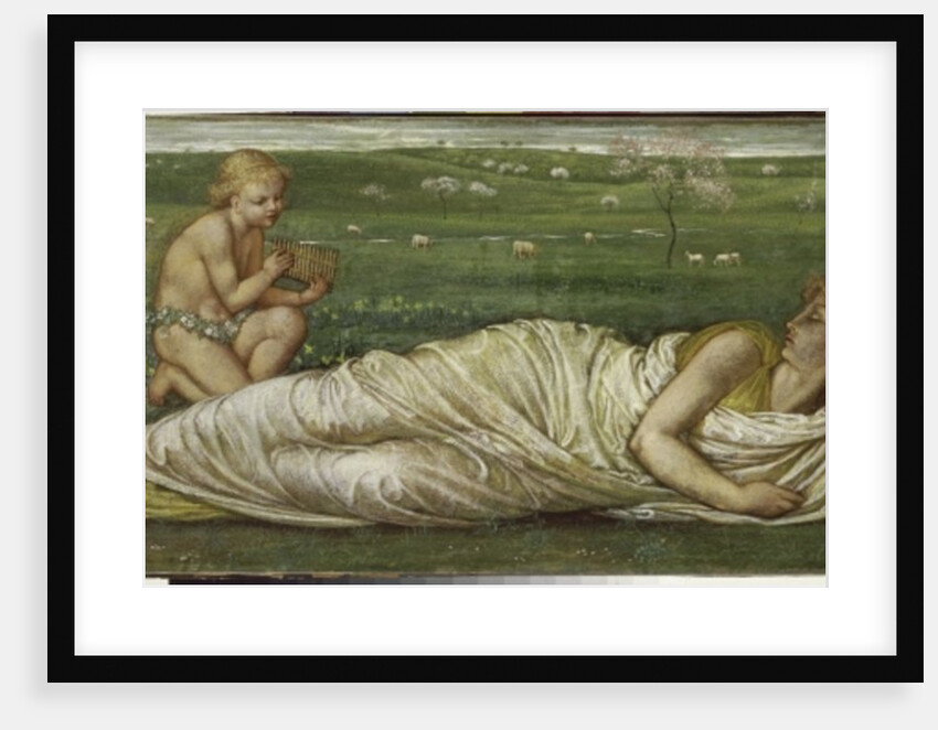 The Earth and Spring, 1875 by Walter Crane