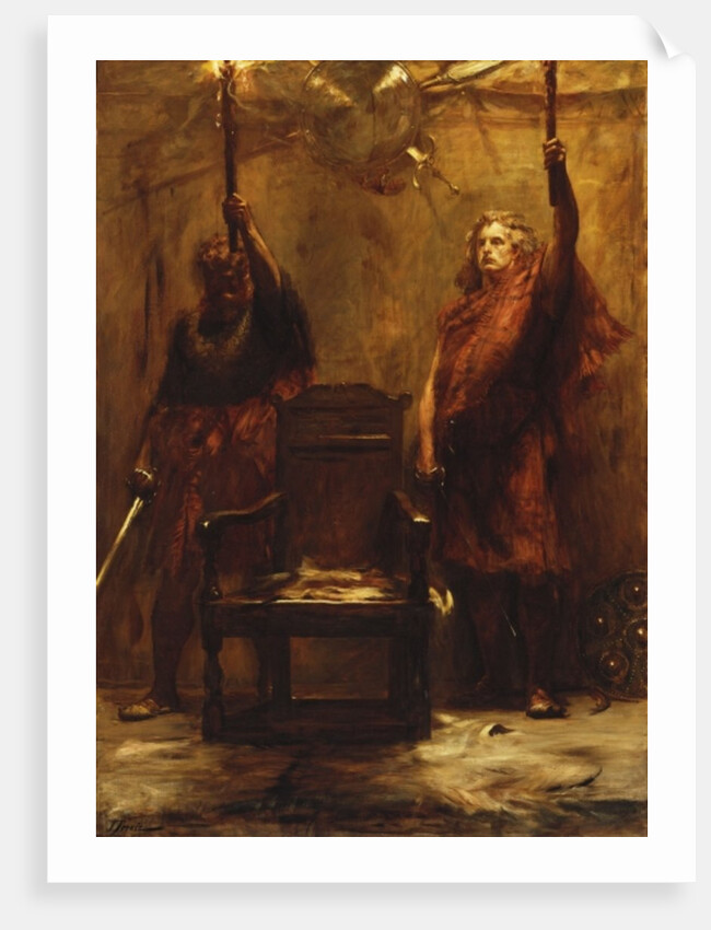 The Chieftan's Candlesticks by John Pettie