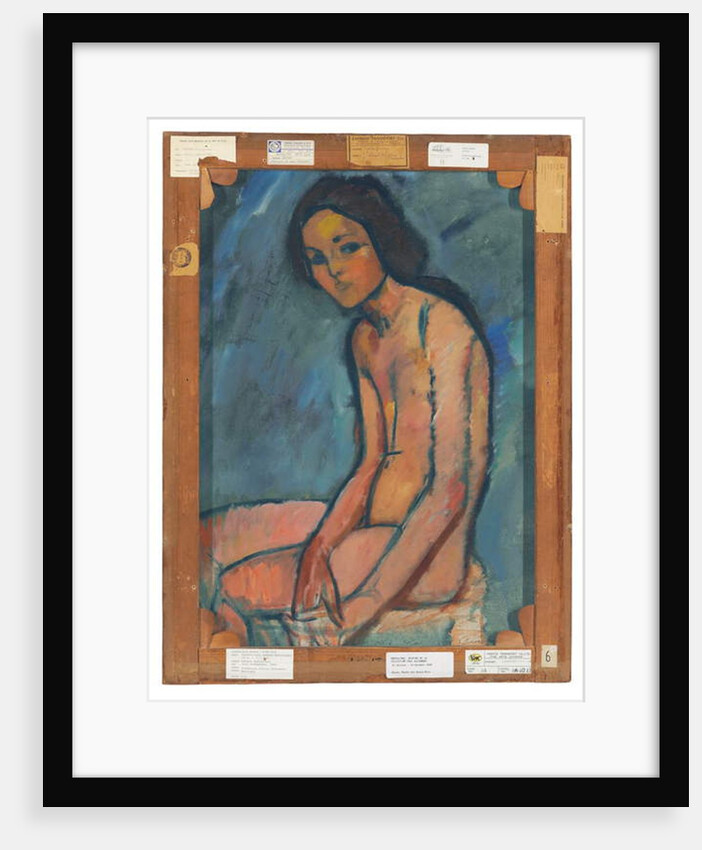 Nu assis, c.1909 by Amedeo Modigliani