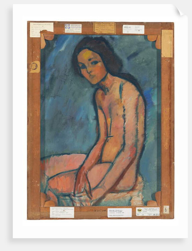 Nu assis, c.1909 by Amedeo Modigliani