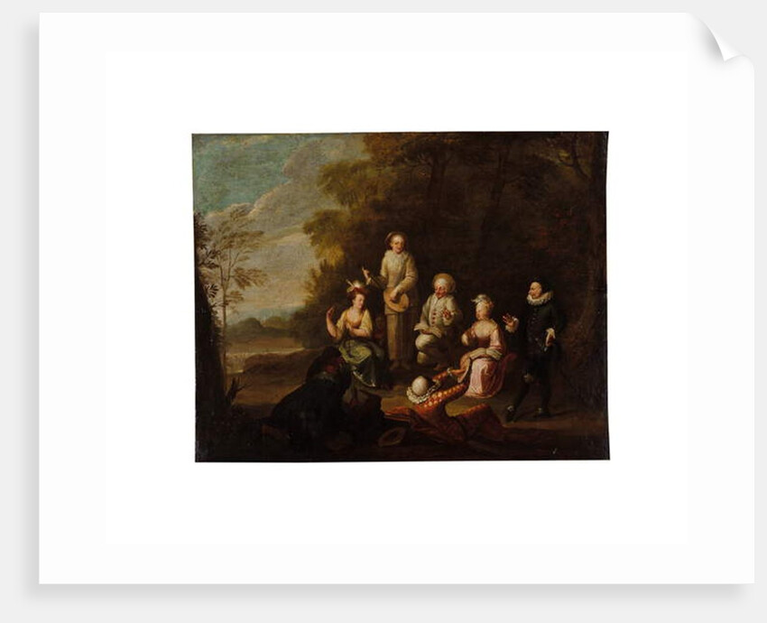 Comedie del arte by Jean Jacques Spoede