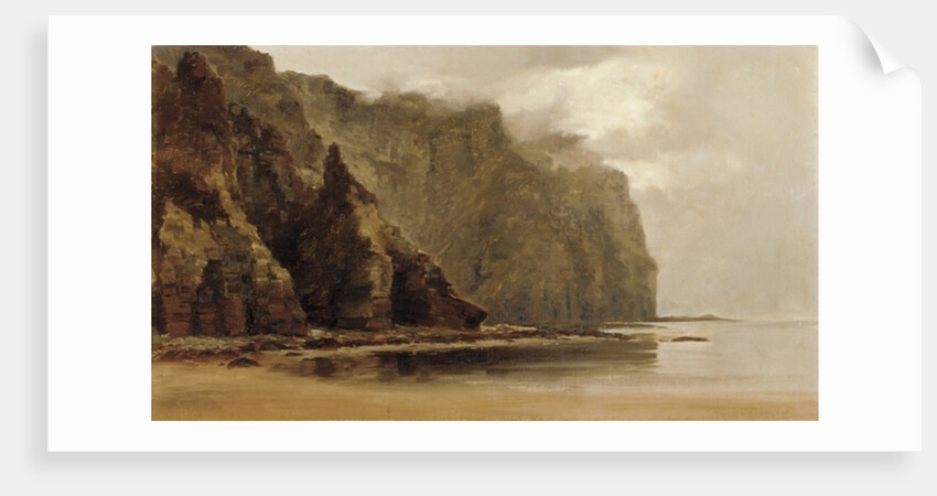 The Minaum Cliffs, Achill Island, County Connaught, Ireland by Alexander Williams