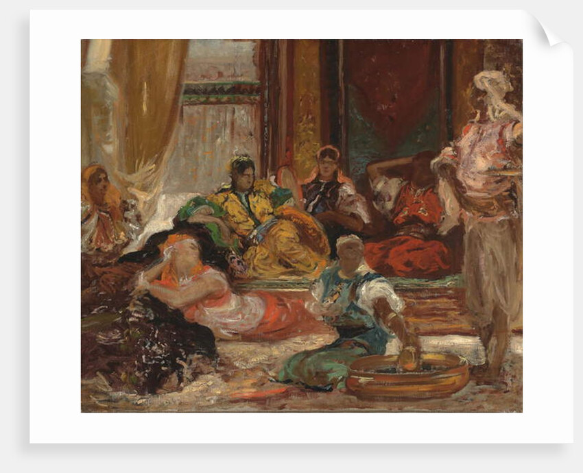 In the Harem by Benjamin Constant