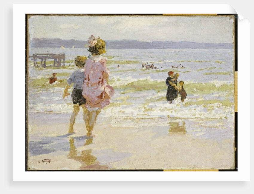 At the Seashore by Edward Henry Potthast