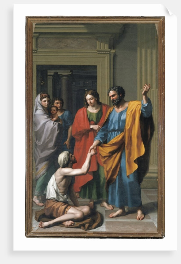 St. Peter and St. John Healing the Paralytic, 1783 by Francisco Javier Ramos y Albertos