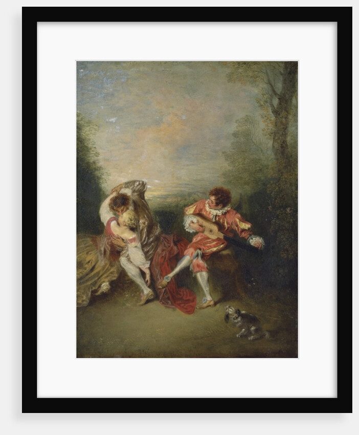 The Surprise by Jean Antoine Watteau