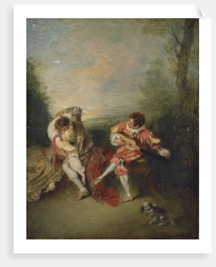 The Surprise by Jean Antoine Watteau