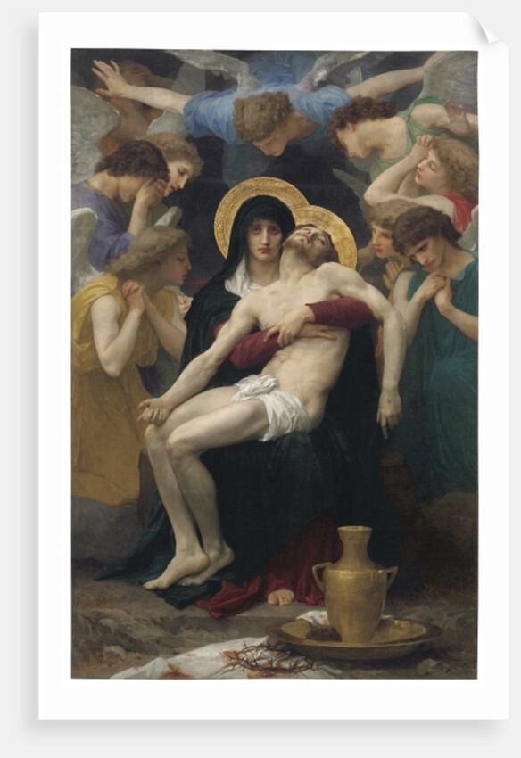 Pieta, 1876 by William-Adolphe Bouguereau