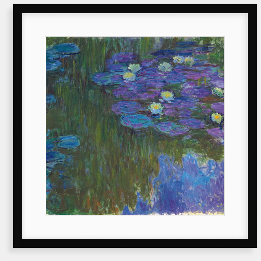 Nymphéas en fleur, 1914-17 by Claude Monet