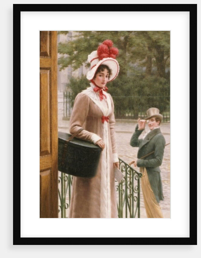 A Source of Admiration, 1904 by Edmund Blair Leighton