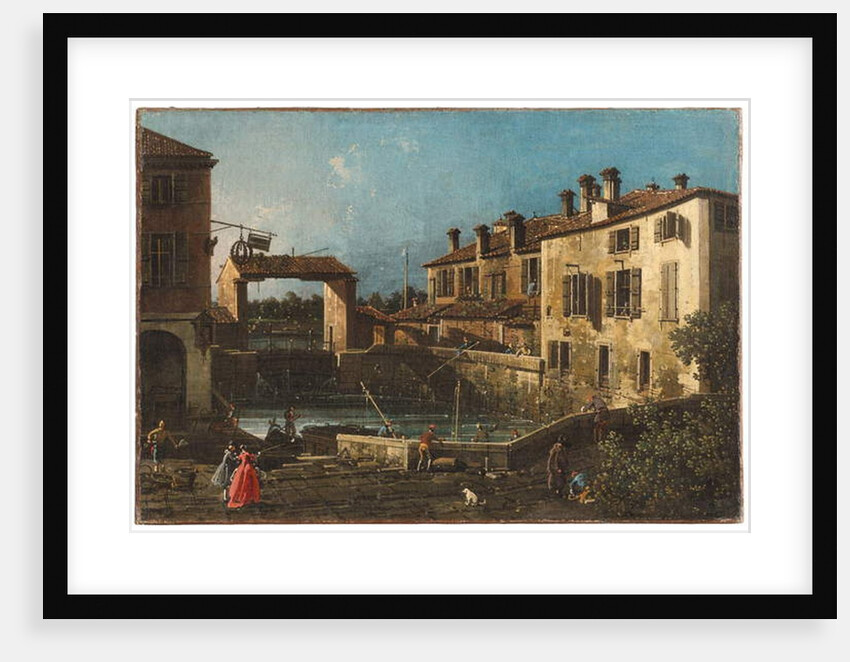 Dolo, on the Brenta by Canaletto