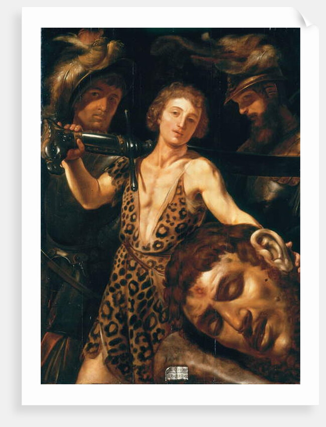 The Triumph of David over Goliath by Louis Finsonius