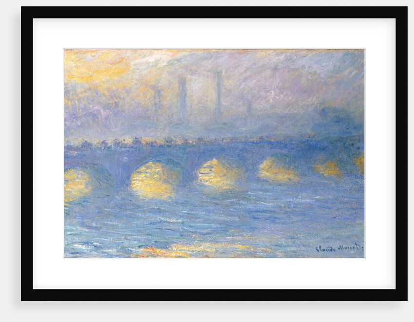 Waterloo Bridge, temps couvert, 1904 by Claude Monet