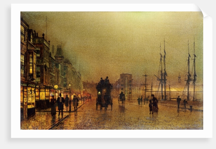 Glasgow by John Atkinson Grimshaw