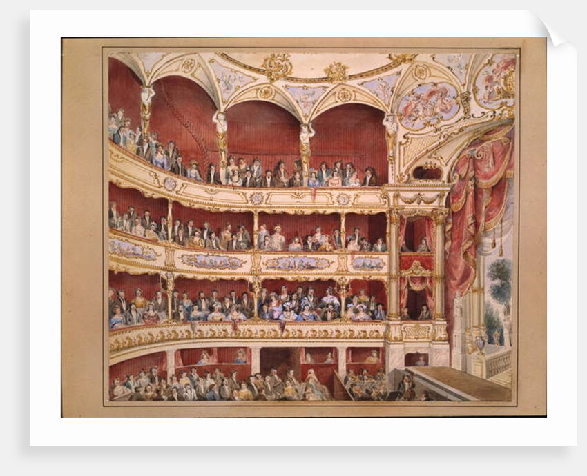 The Auditorium of the St. James's Theatre by John Gregory Crace