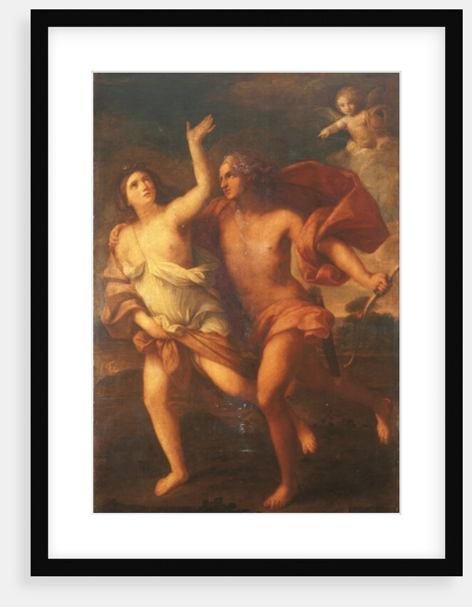 Daphne and Apollo by Elisabetta (attr. to) Sirani