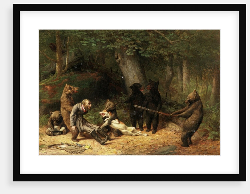 Making Game of the Hunter, 1880 by William Holbrook Beard