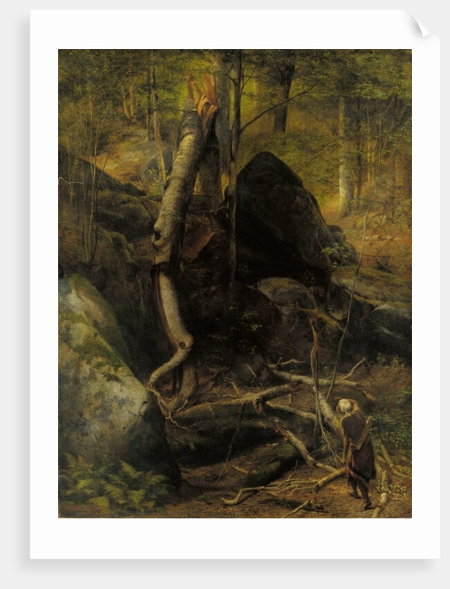 The Fallen Landmark, 1872 by William Holbrook Beard