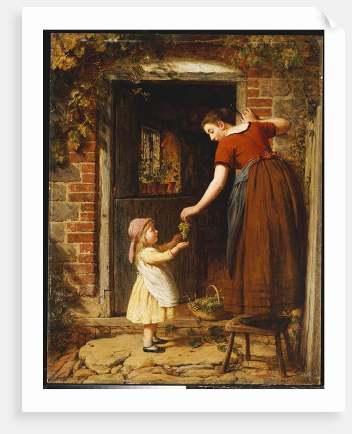 Gathering the Grapes, 1875 by George Smith